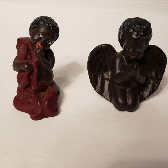 African American Child & Guardian Angel - Picture 2 of 10